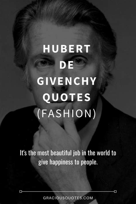 quotes by hubert de givenchy.